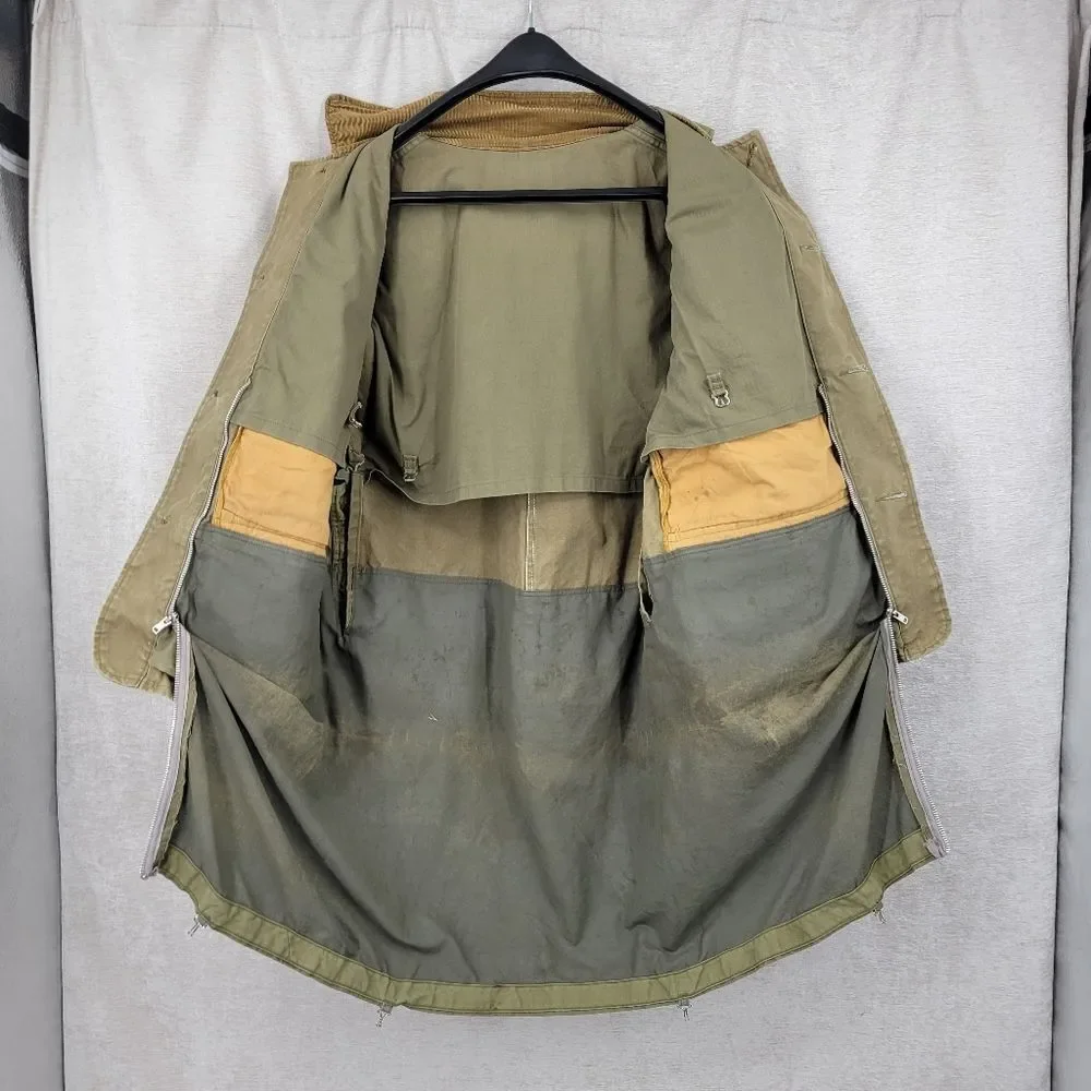 Vintage Hunting Work Barn Chore Field Jacket Canvas Duck Cloth Coat